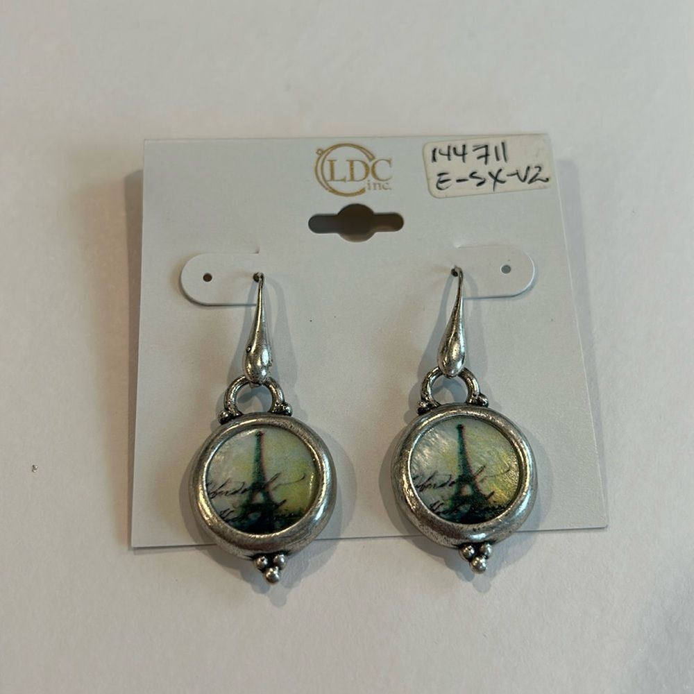 NWOT Patricia Nash Silver Vintage Earrings